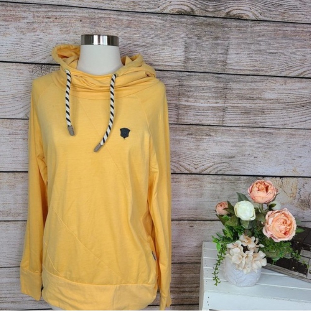 Naketano Darth Yellow Pullover Hoodie XL